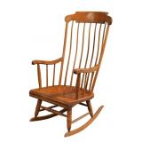 Nichols & Stone Co. Wooden Rocking Chair