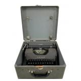 Underwood Leader Portable Typewriter with Case