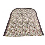 Full-Size Reversible Floral Blanket