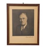 Framed Portrait of Franklin D. Roosevelt