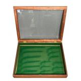 Display Case With Glass Top