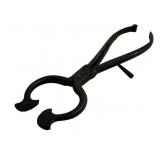 Iron sugar 'nippers,' 3'W, 8.5'L, Blacksmith made