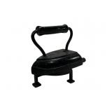 Sad iron, AOW, 6'L, 3.5'W / Wrought iron trivet,
