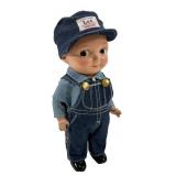 Vintage Lee Overalls Advertising Doll