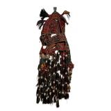 Decorative Tribal Textile With Tassels