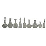 Crystal: Decanters - Thumbprint, 10.5'T / Fluted