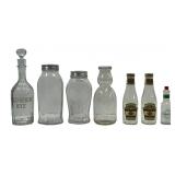 Lot of Glass Bottles