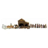 Nativity Set with figures & animals