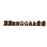 OnaWood Western Bookends