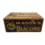 Masonï¿½s Challenge Blacking Wooden Box