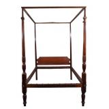 Mahogany Four-Poster Bed