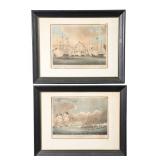 2 U.S. Navy-Themed Colored Prints