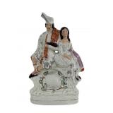 Staffordshire, Scottish couple, bagpipe, 14'T