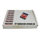Ridgid 75th Anniversary Wrench Set