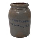 Stoneware: A.P. Donaghho, Parkersburg - W. Va