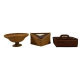 Three Longaberger Collectors Baskets