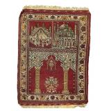 Oriental Rug, 3ï¿½11ï¿½ x 2ï¿½9ï¿½ï¿½, Maroon and Multicolo