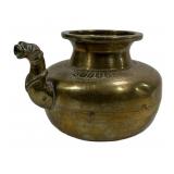 Brass Kalash, 6.25' dia., 6.5'T