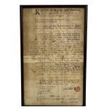 Indenture: 1770 - J. Josiah Willard, Winchester
