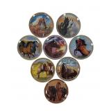 Danbury Mint Horse Decorative Plates