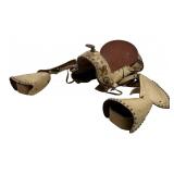 Decorative Leather 12' Western Saddle With Accents