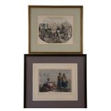 Colored prints: Habitants De L'ILE De Maxia -