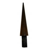 Vintage blacksmith cone mandrel for anvil, 14'L,