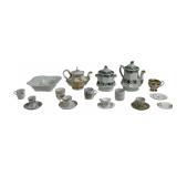 Porcelain pitchers, teapots