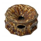 Bennington or Rockingham Spittoon