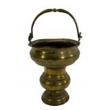 Brass Holy Water bucket, 8' dia., 9'T plus handle