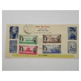 1964 Pope Paul Holy Land First Day Issue Stamp