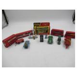 Assorted Dinky Toys Die-Cast Cars Buses Lot