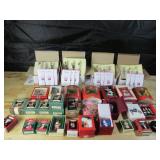 Barbie/Harley-Davidson/Santa Ornaments Lot