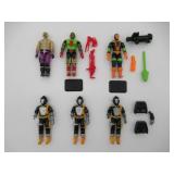 Vintage GI Joe Cobra Bats Action Figure Lot