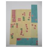 (15) 1920s Stock Transfer Stamps