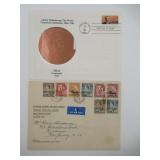 First Day Covers Uganda 1954, Liberty 1985 Stamps