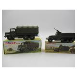 Dinky Military Vehicle Lot 824 Gazelle 822 M3