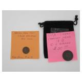 US 1818 Cent, 1864 Indian Head Cent