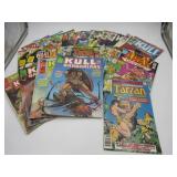 Ka-Zar/Tarzan/Kull/Arak /John Carter Comics Lot
