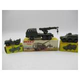 Dinky Military Car Lot 826 676 674 w/Boxes