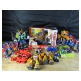 Transformers/Power Rangers Toy Lot