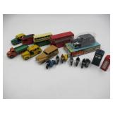 Assorted Dinky Toys Die-Cast Cars Motorcycles