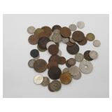 (55) Foreign Coins up to 140 Years Old!