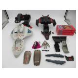 Captain Power Accessories Guns and VHS Tapes