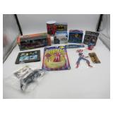 Assorted Marvel/DC Toys Accessories Comic Con