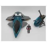 GI Joe Hurricane VTOL w/Vapor + Locust