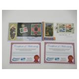 (2) Signed First Day Covers UK Stamps 2002 2005