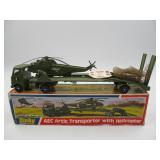 Dinky 618 Arctic Transporter w/Helicopter Die Cast