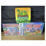 Ninja Turtles Game/Disney Monopoly/More
