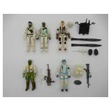 Vintage GI Joe Winter Gear Action Figure Lot